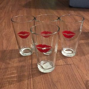 4 Sets of Lip Glasses